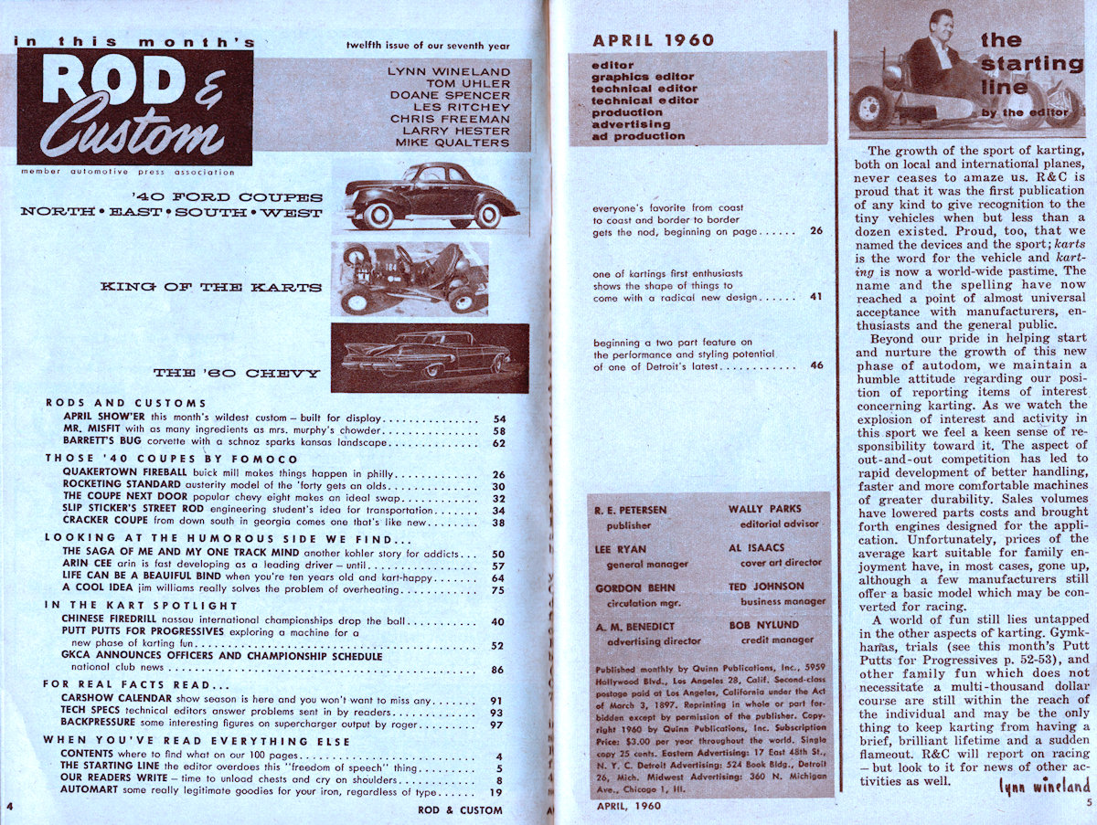 Rod & Custom Magazine 1956 12冊セット Rod & Custom in the 1950s: The Editors of Rod & Custom Magazine